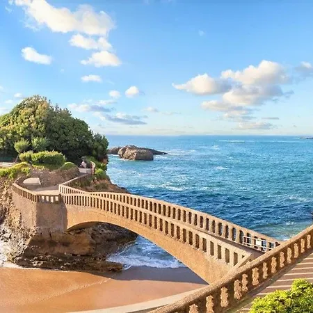 Renove Avec Balcon, Quartier Saint Charles, A 800m De La Du Miramar - Fr-1-3-465 דירה ביאריץ